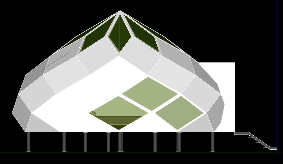 Zomes Front View