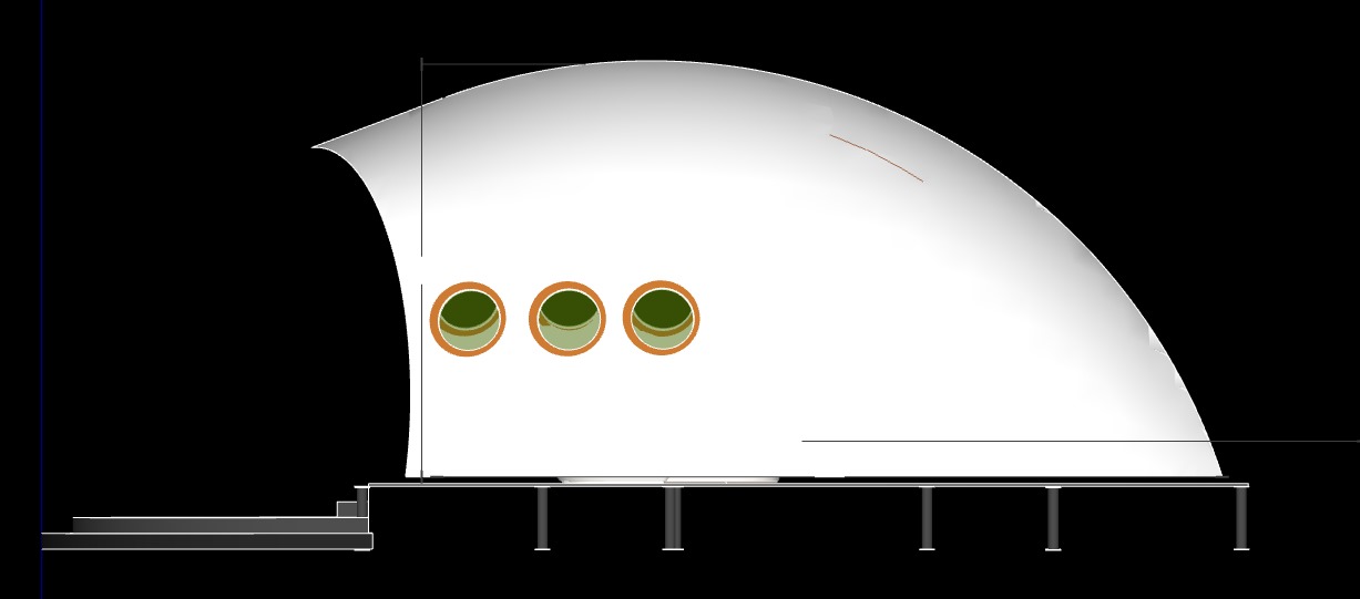 Cocoon Front View