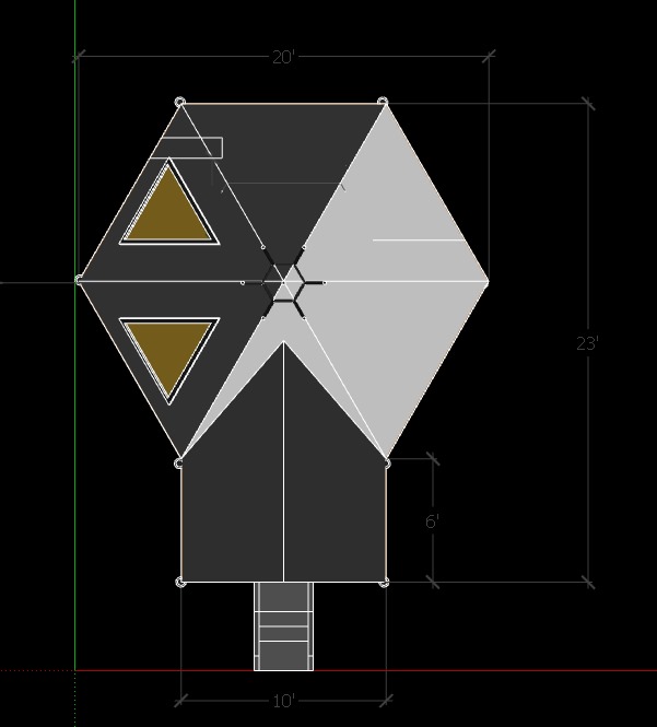Teepee Floor Plan