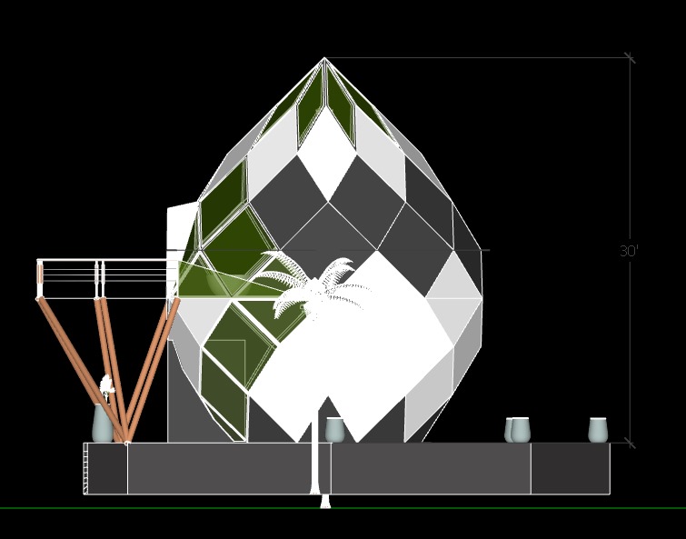 Zome Onx Side Elevation