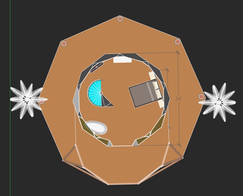 Zome Onx Structural Geometry Diagram